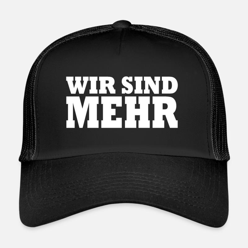 Wir sind mehr Trucker Cap