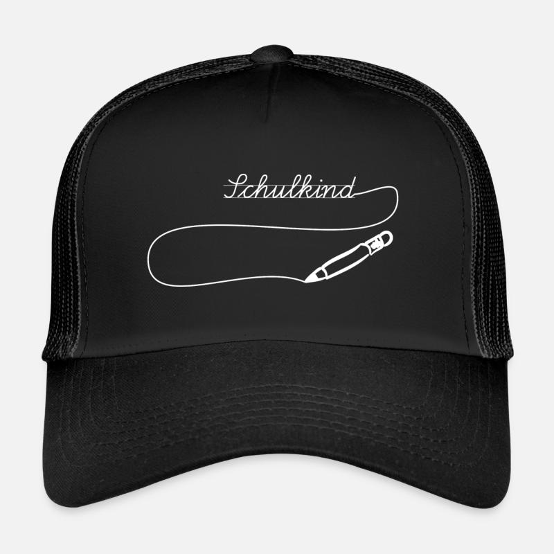 Schulkind - Trucker Cap - Schwarz/Schwarz