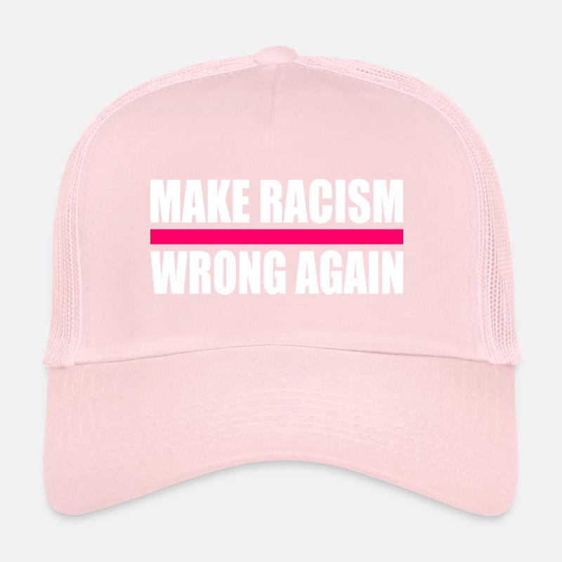 make racism wrong again Casquette trucker 