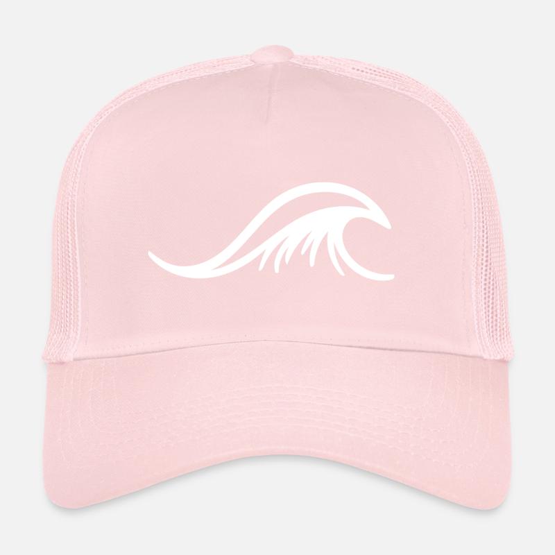 Wave Sea Ocean Water Trucker Cap