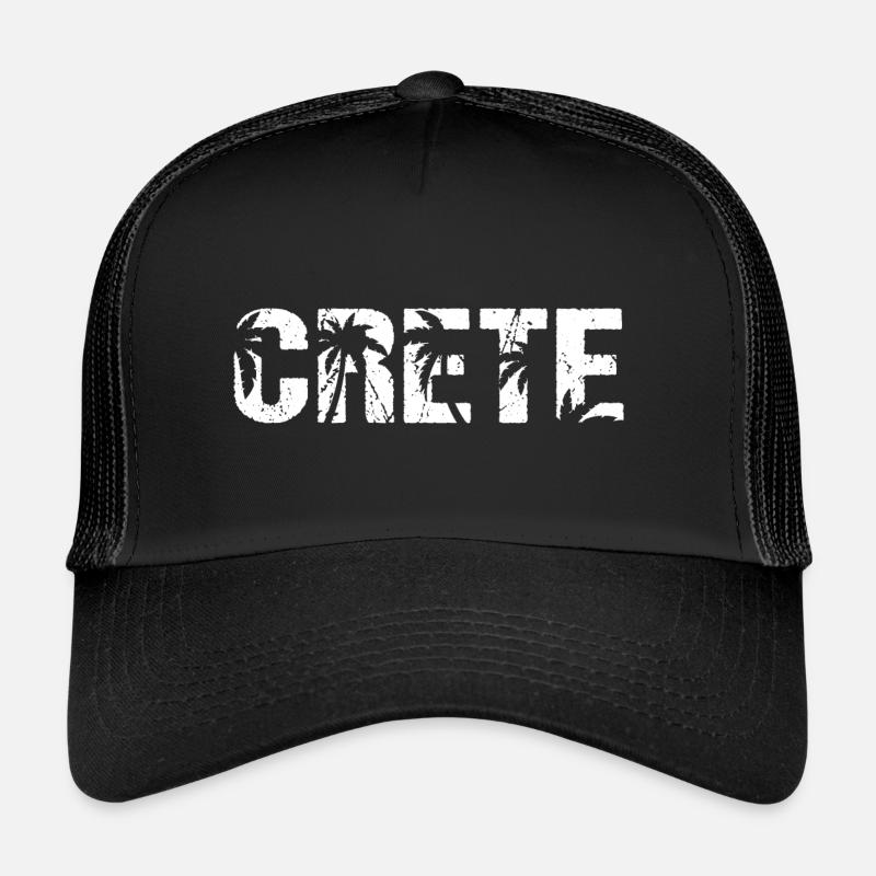 Crète Grèce Crète Île de Crète Casquette trucker 