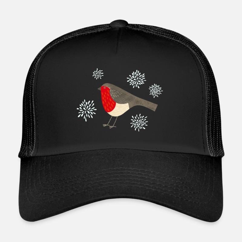 Robin - Trucker Cap - black/black