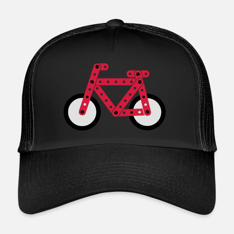 bicycle model Trucker Cap