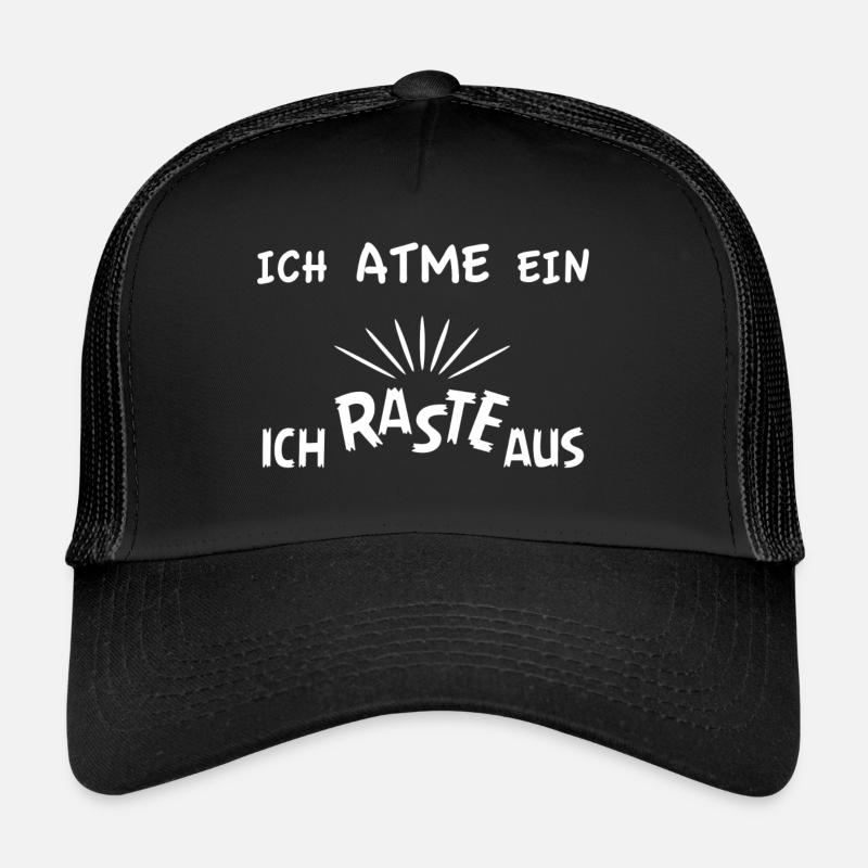 Ich atme ein, Ich raste aus Trucker Cap
