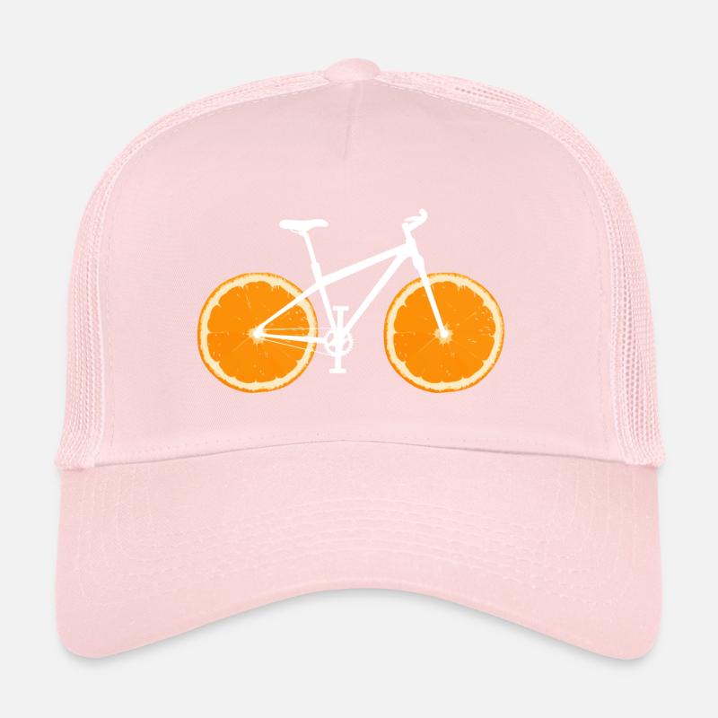 Fruit Bicycle Citron Lime Orange / Cadeau Casquette trucker 