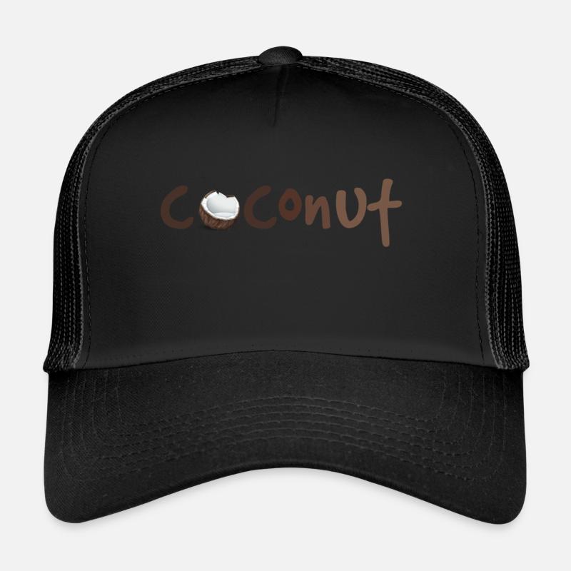 fruit de cocotier Casquette trucker 