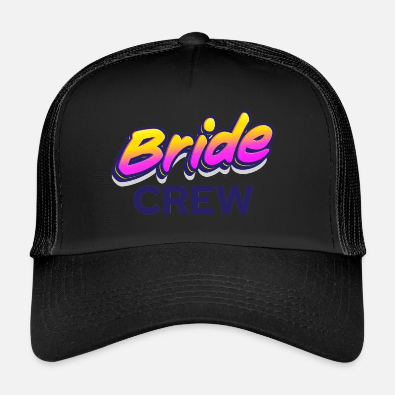 Équipe de mariée de l'équipe cool Casquette trucker 