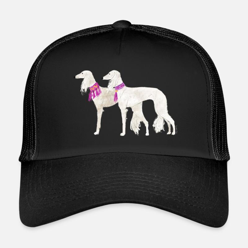 Two bright salukis Trucker Cap