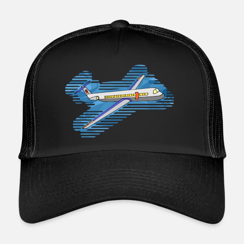 Flugzeug Trucker Cap