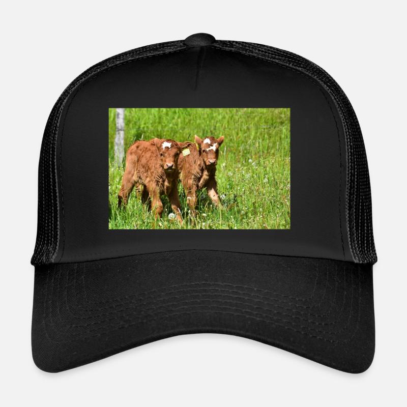Calves on Eifel meadows Trucker Cap