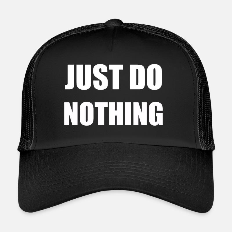 Ne fais rien du sport grognon Edt Casquette trucker 