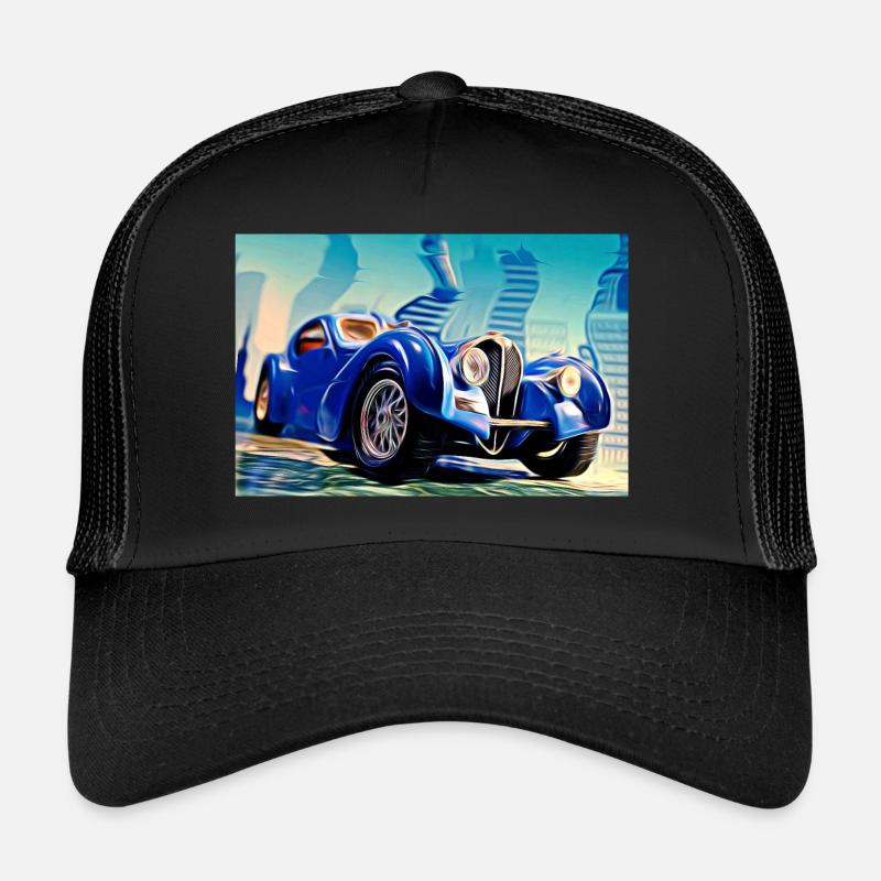 Voiture ancienne Casquette trucker 