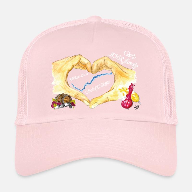 Solidahrität Hände white Trucker Cap