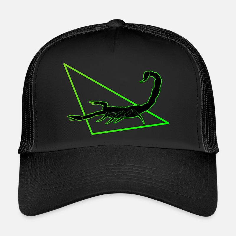Scorpio in green Trucker Cap