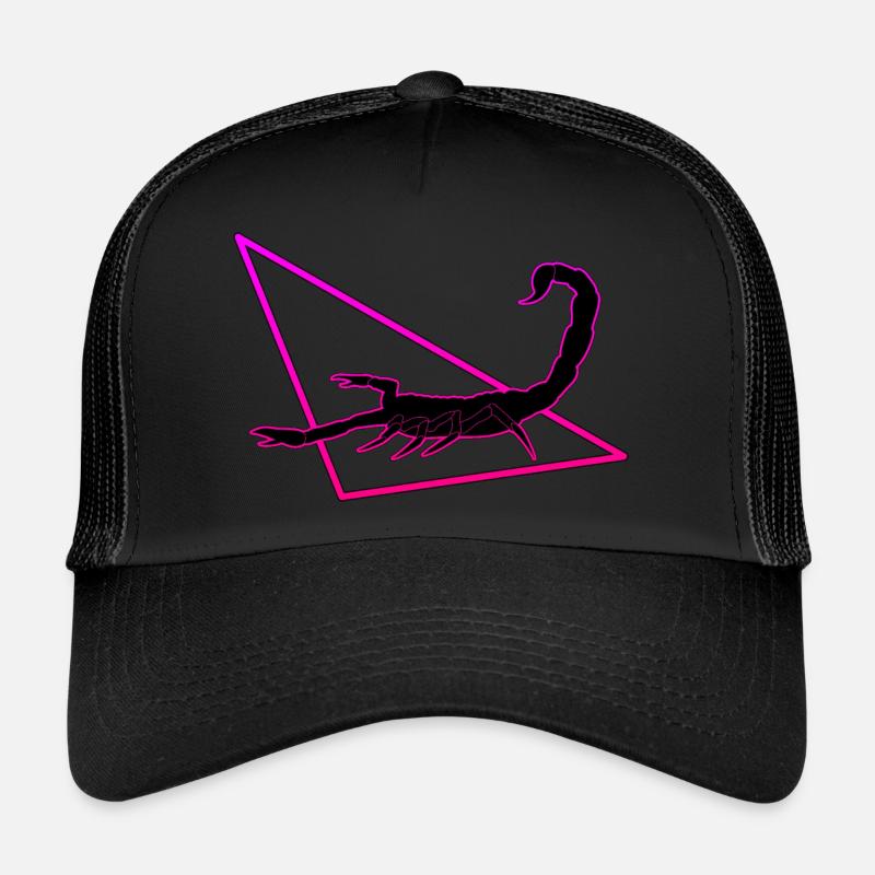 Scorpio in purple/pink Trucker Cap