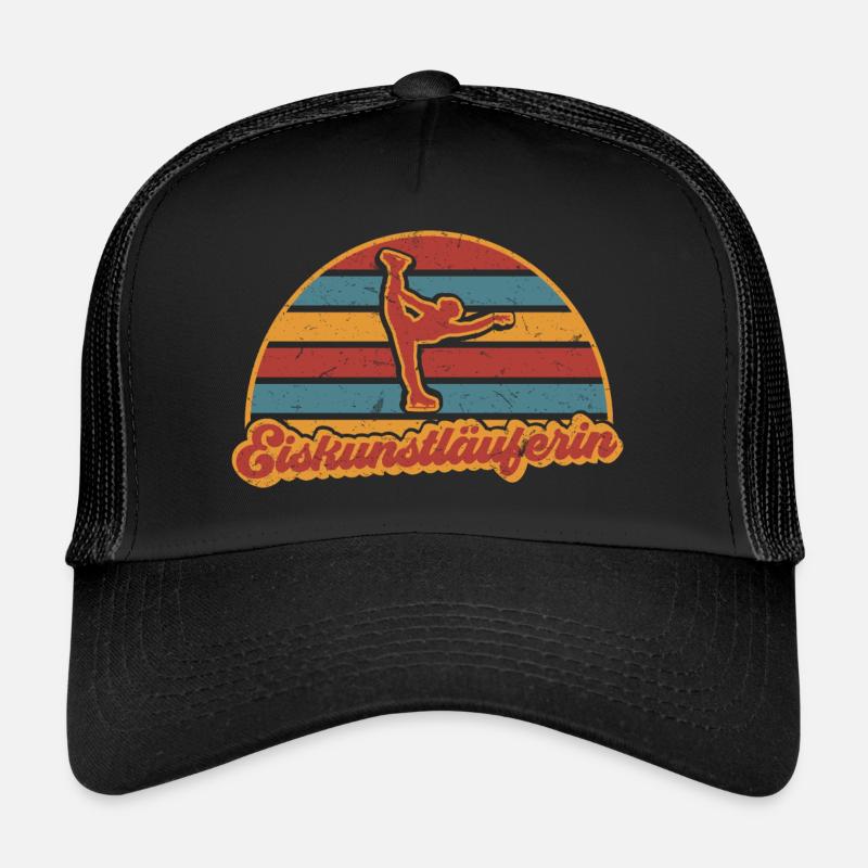 Eiskunstläuferin Eiskunstlauf Eisläuferin Vintage Trucker Cap