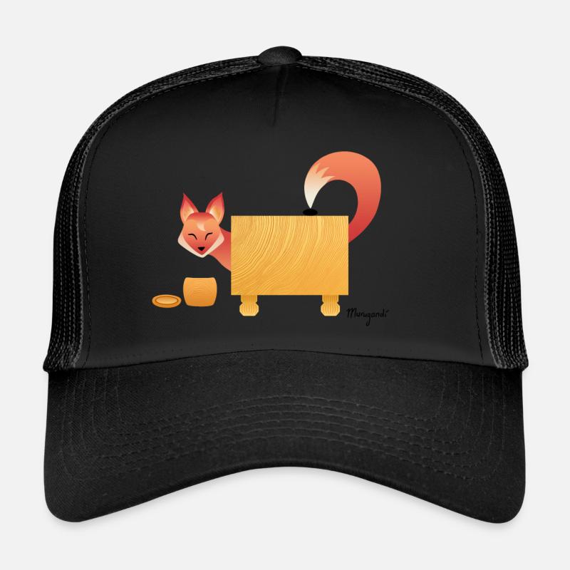 Petit renard effronté Casquette trucker 