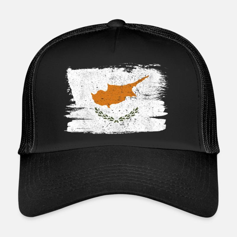 Chypre drapeau drapeau paix Vintage Casquette trucker 