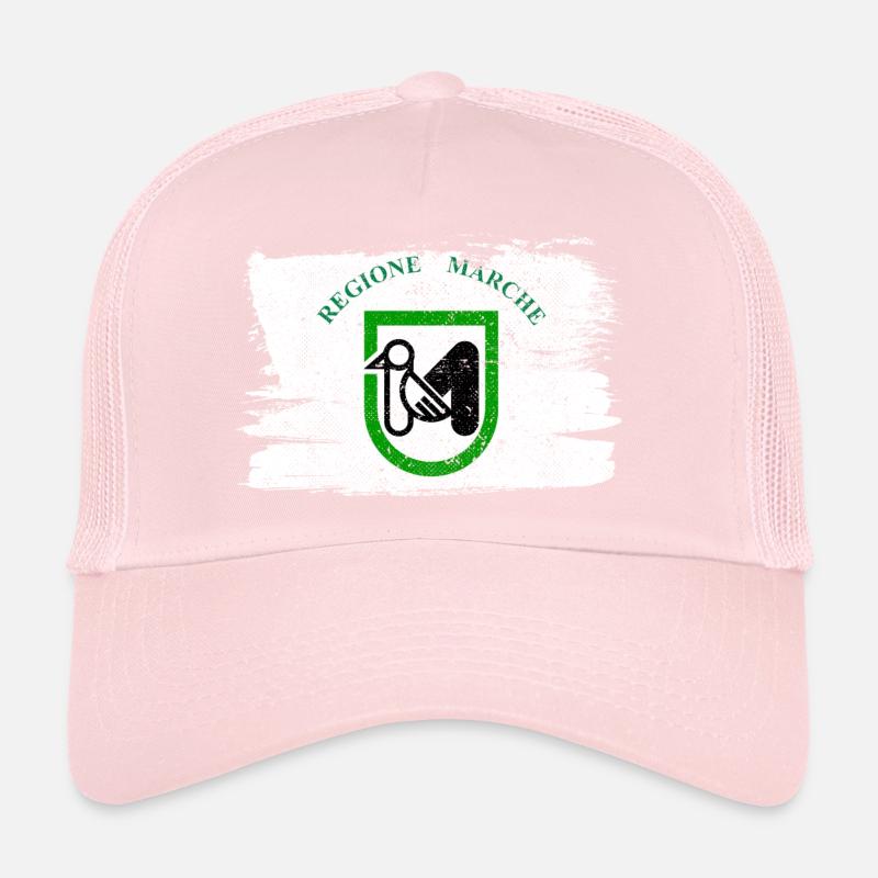 Marques Drapeau Italie Drapeau Pace Vintage Casquette trucker 