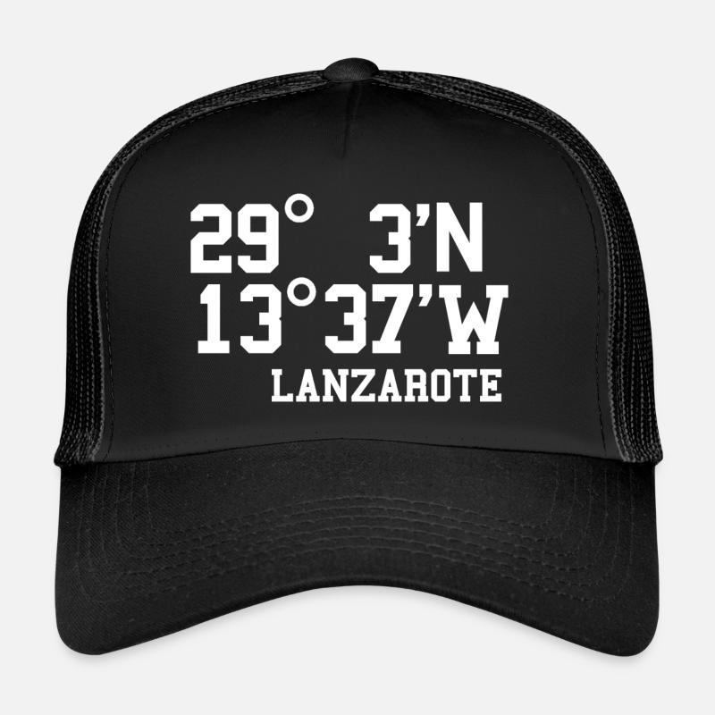 Lanzarote Canary Islands Holidays Trucker Cap