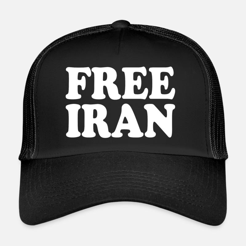 Free iran Casquette trucker 