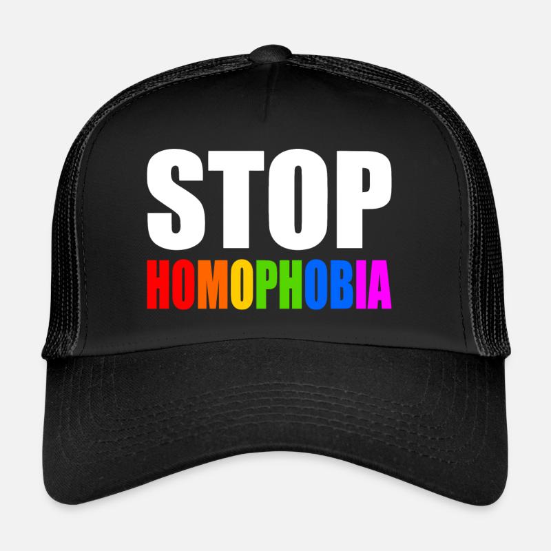 Stop homophobia Casquette trucker 