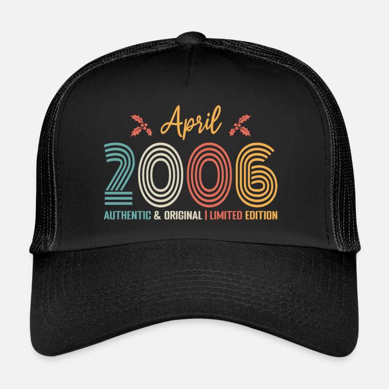 April 2006 Jubiläum April 2006 Retro Trucker Cap