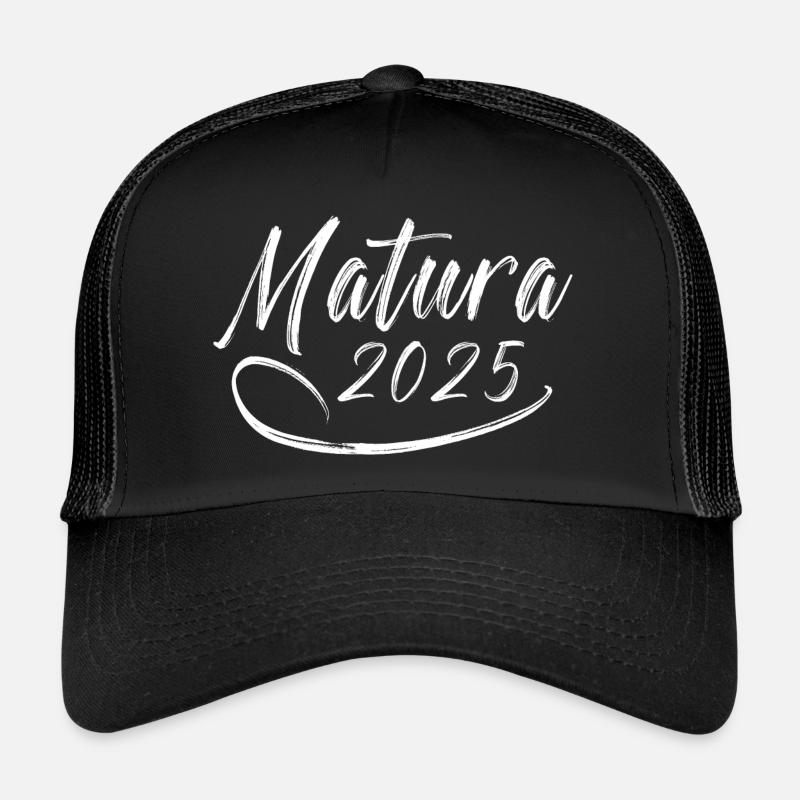 Matura 2025 - Trucker Cap - Schwarz/Schwarz