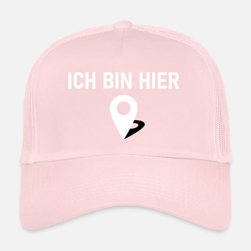 Ich bin hier 📍 Trucker Cap