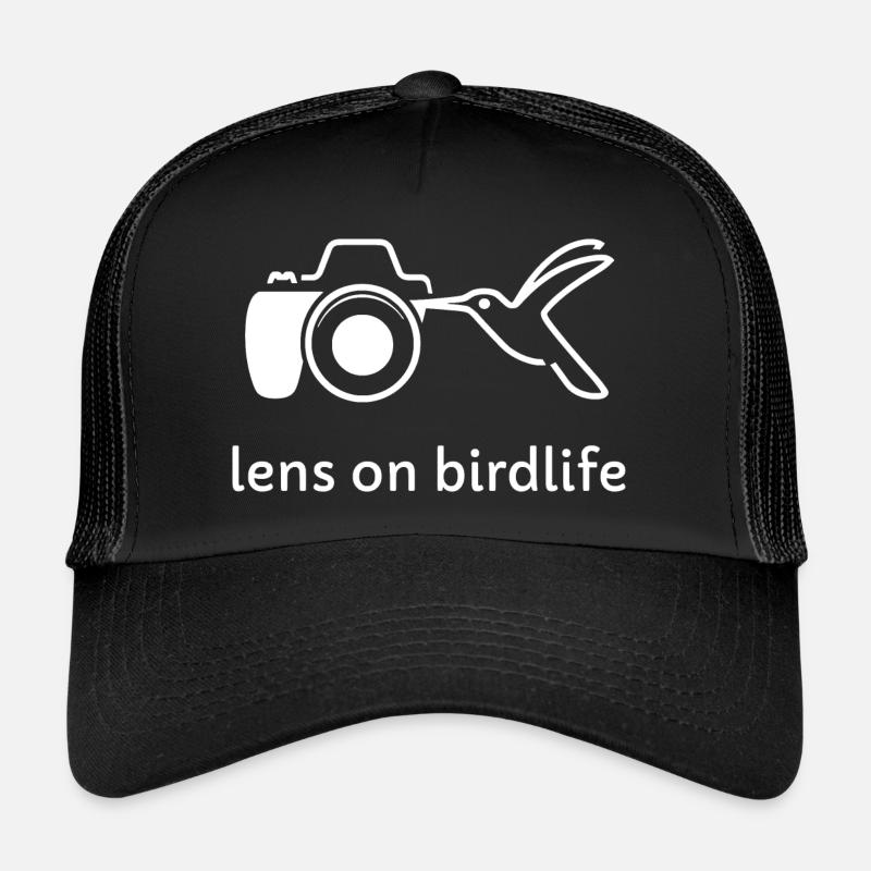 Objectif sur l’avifaune Casquette trucker 