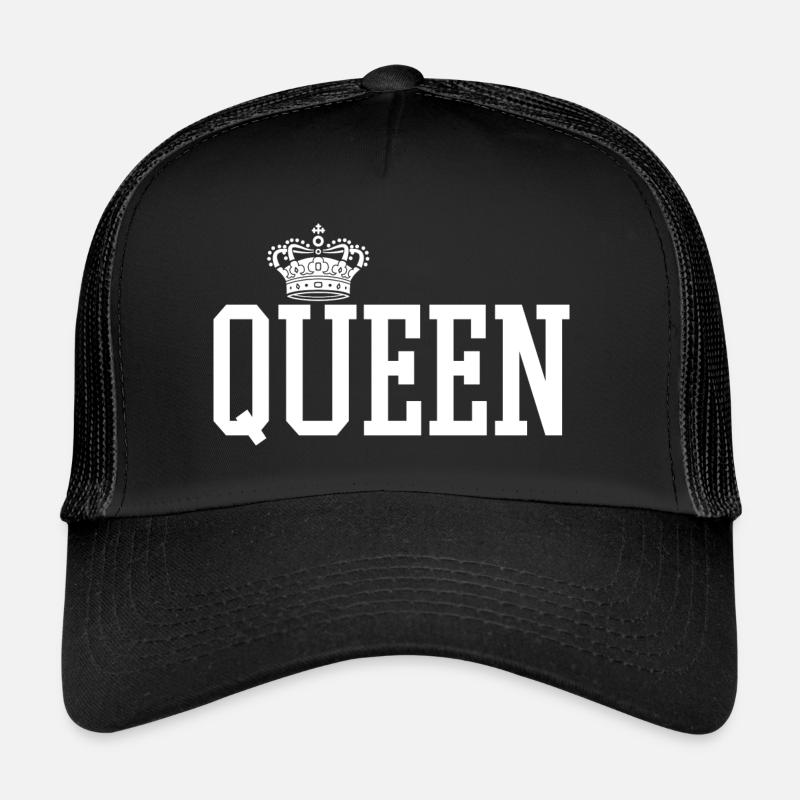 King - Idée de cadeau queen Casquette trucker 
