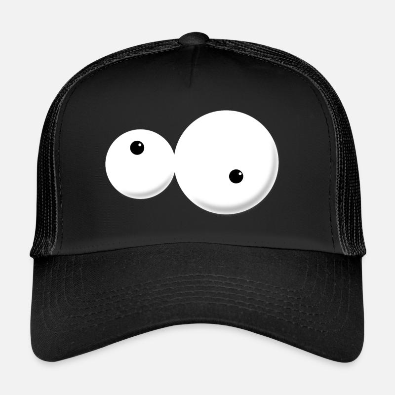 Yeux Casquette trucker 