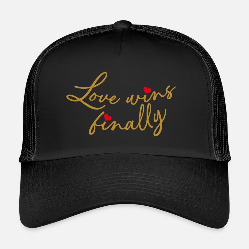 Die Liebe gewinnt schließlich Trucker Cap