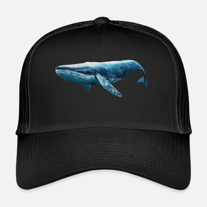 Baleine bleue Casquette trucker 