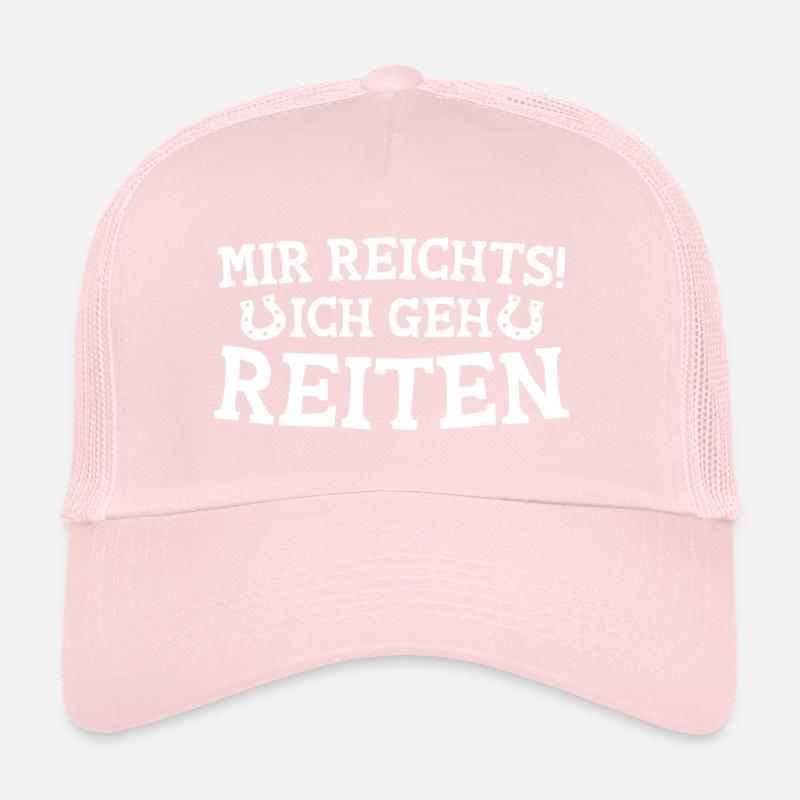 Pferdesprüche Reiter Geschenkidee Trucker Cap