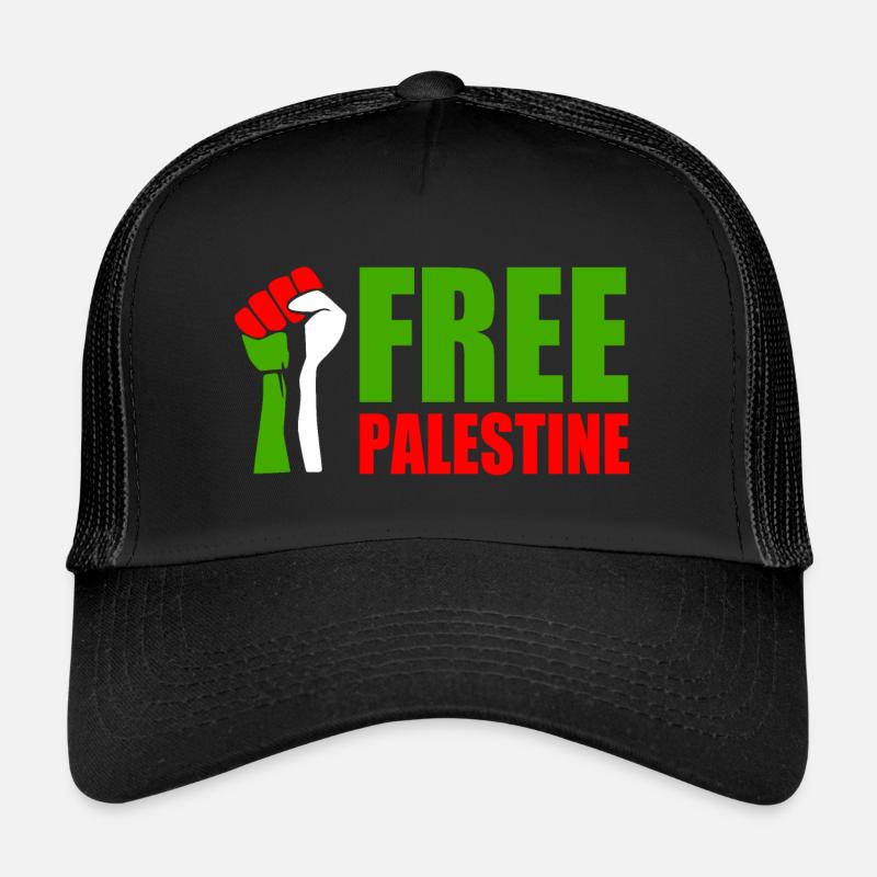 Free palestine Casquette trucker 