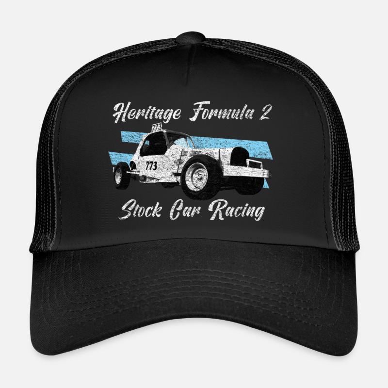 Heritage Formula 2 Stock Car Racing - Trucker Cap - black/black
