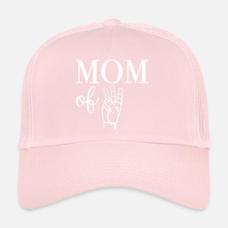 Maman de trois Casquette trucker 