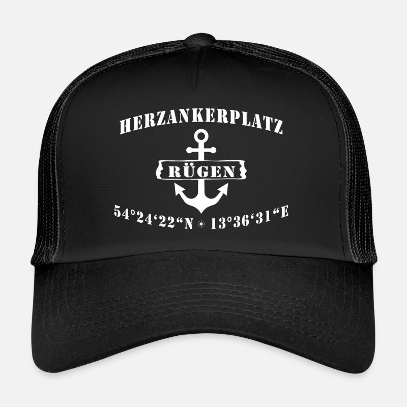 Herzankerplatz - Rügen Trucker Cap