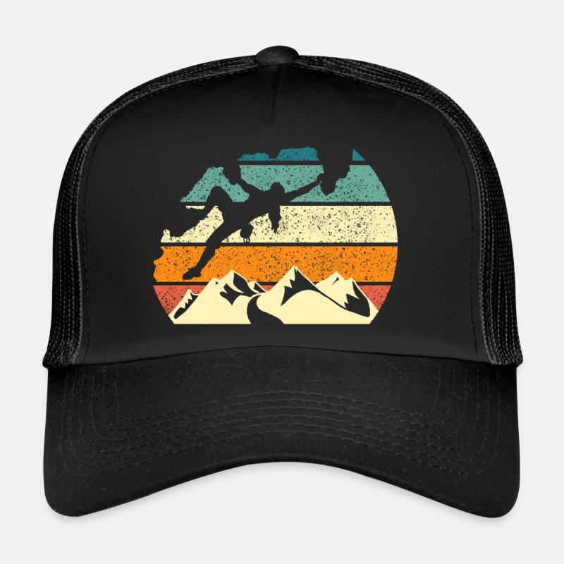 climbing sport climbing climber climb rock climbing Trucker Cap