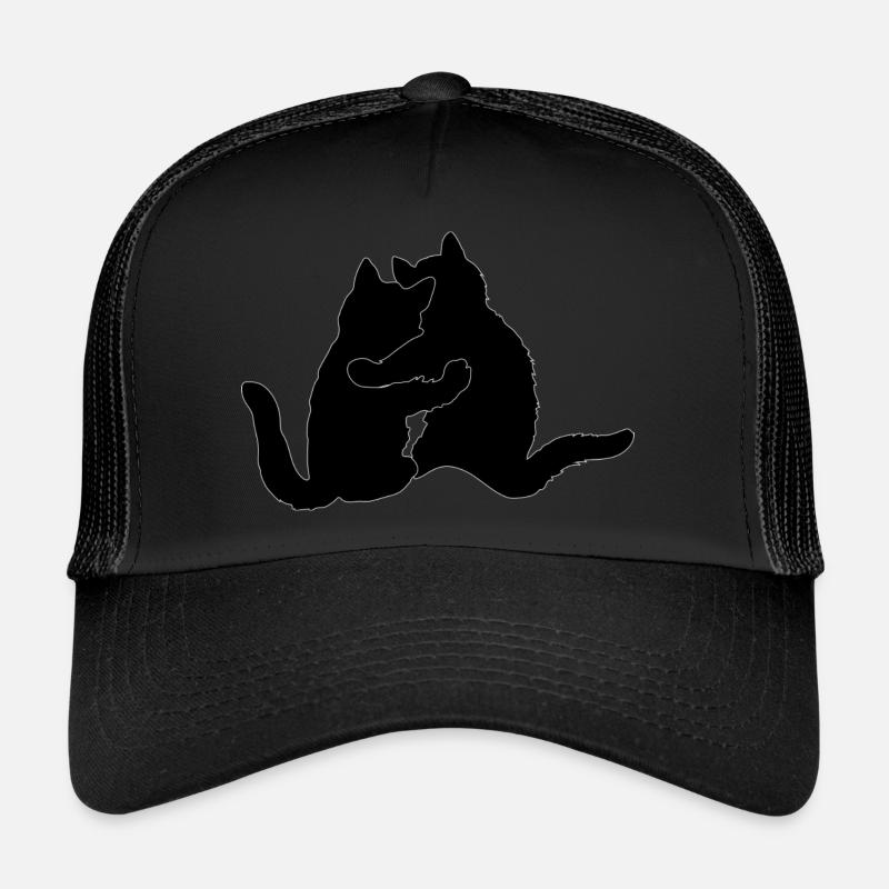 Chat pauvre en pauvre Casquette trucker 