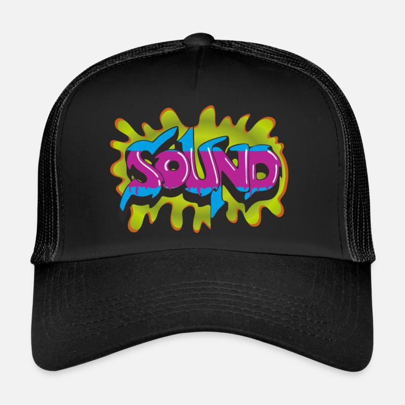 Sound - Trucker Cap - Schwarz/Schwarz