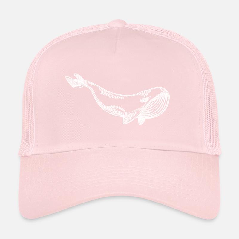 Humpback Whale Fish Sea Life Trucker Cap