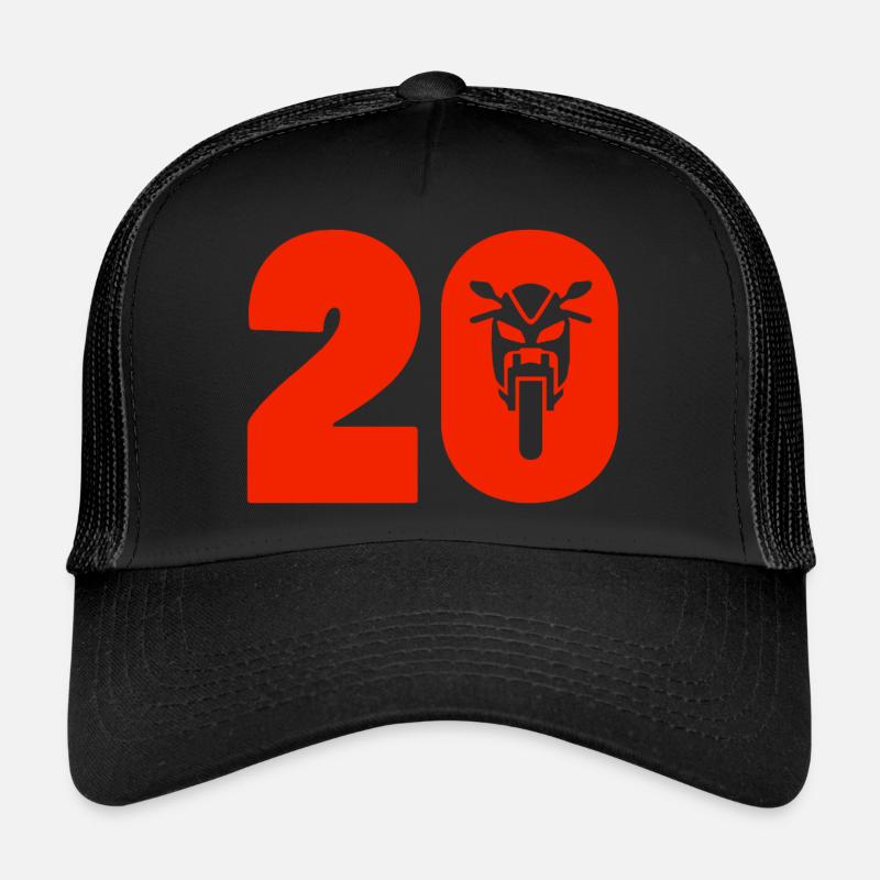 Motorrad Startnummer 20 Trucker Cap