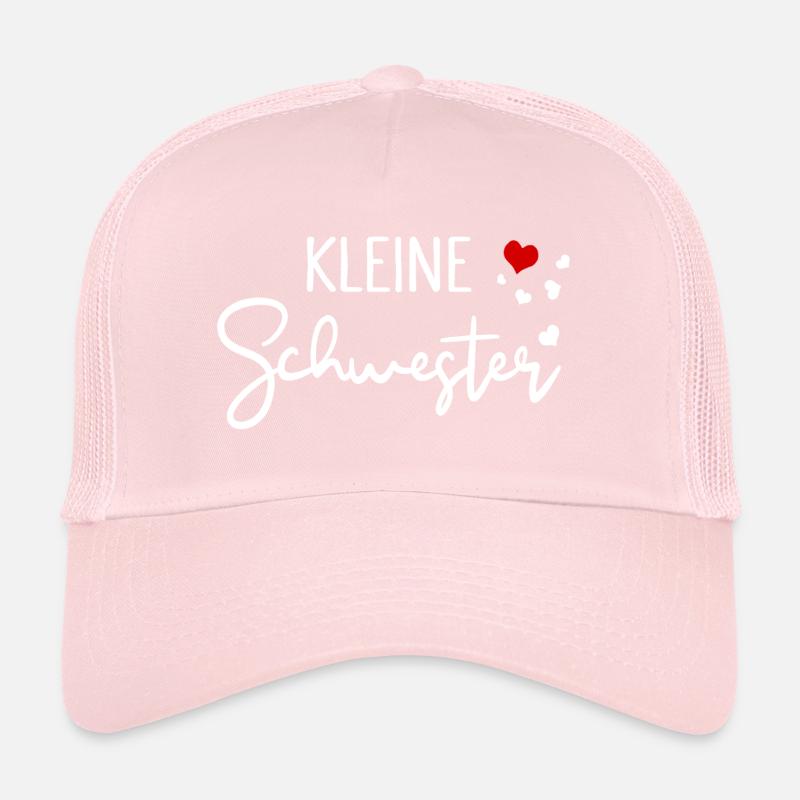 Kleine Schwester Familien Liebe Trucker Cap