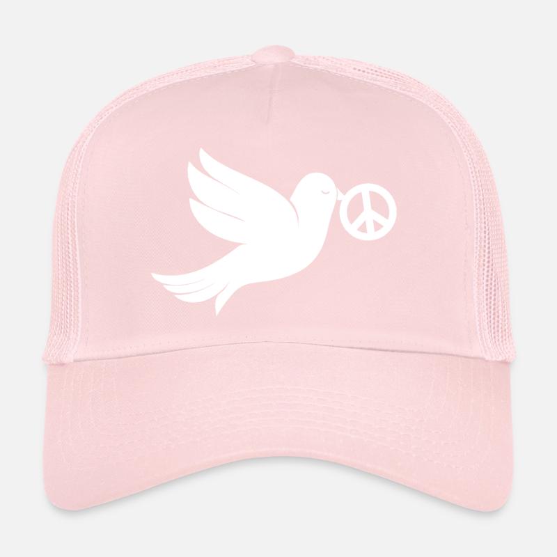 Friedenstaube Peacezeichen Trucker Cap