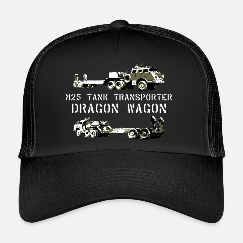 AVM Dragon Wagon M25 TANK TRANSPORTER US Seconde Guerre mondiale Casquette trucker 