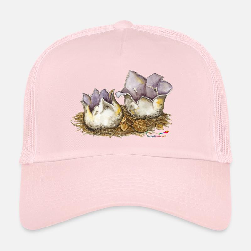 Coupe de la Couronne (Sarcosphaera coronaria) Casquette trucker 
