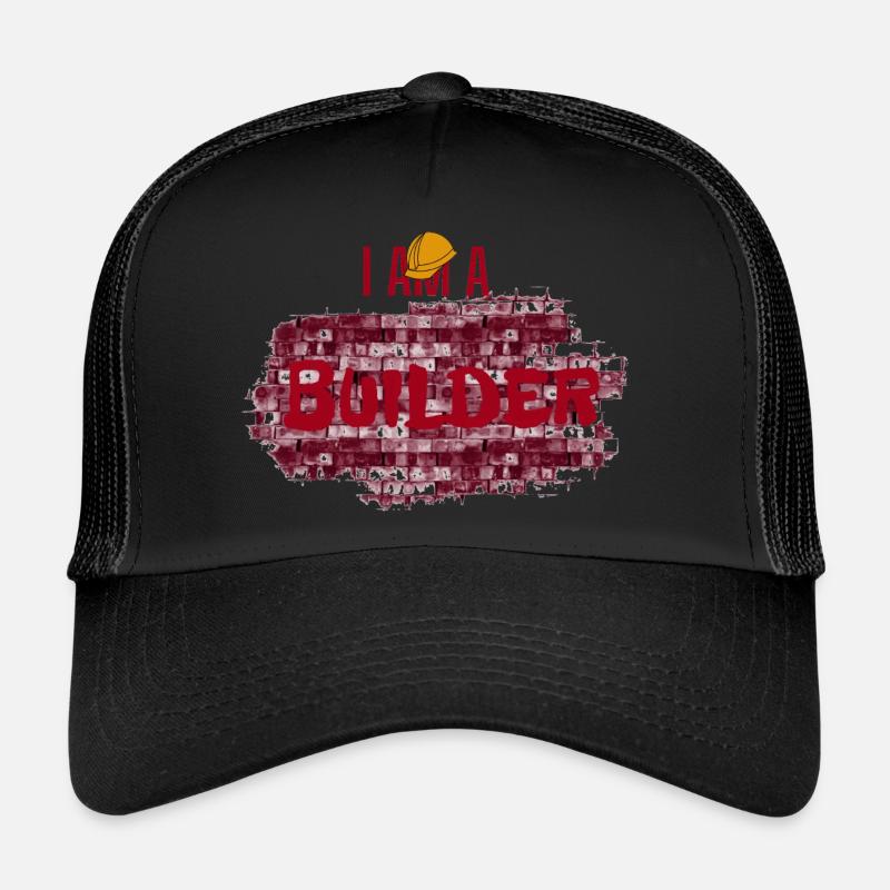 I'm a builder, construction - Trucker Cap - black/black