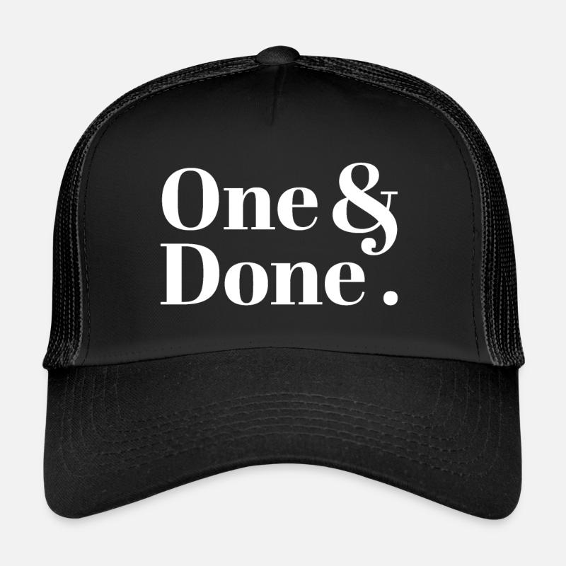 Un et terminé Casquette trucker 